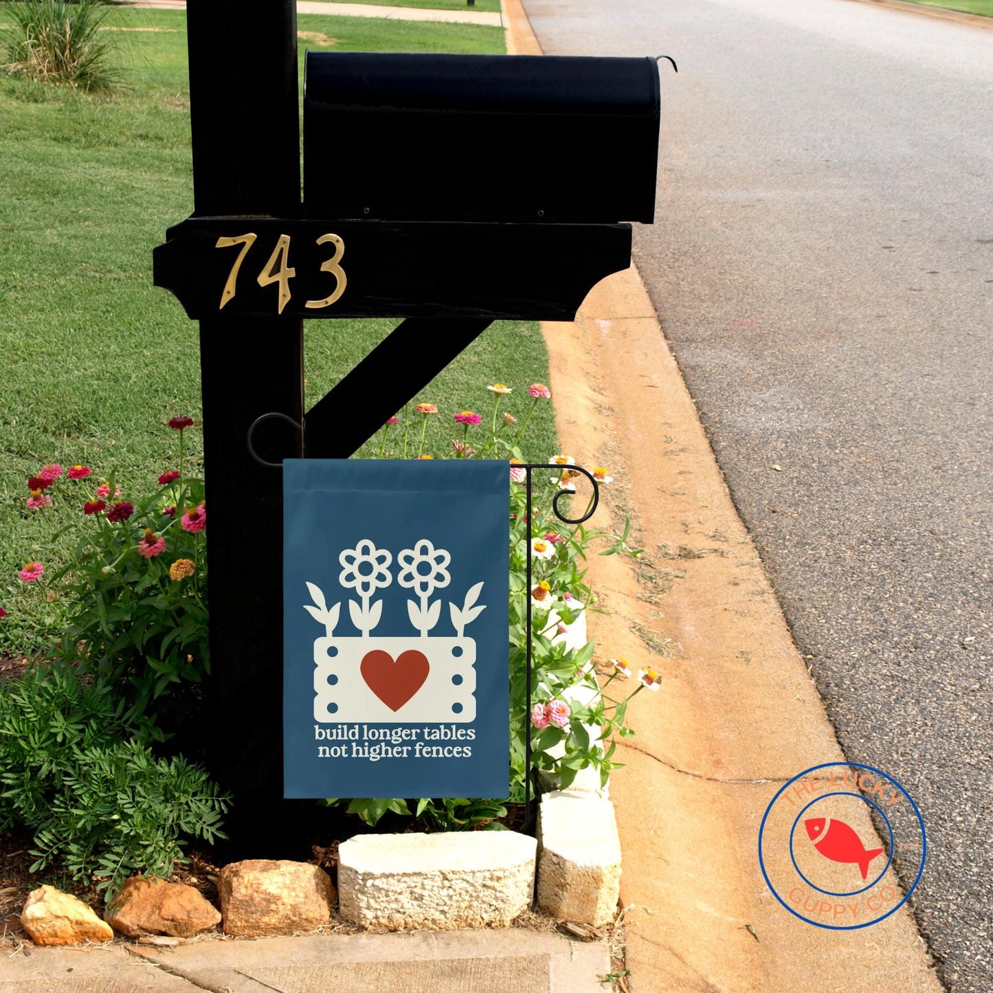 Build Longer Tables Not Higher Fences Flag