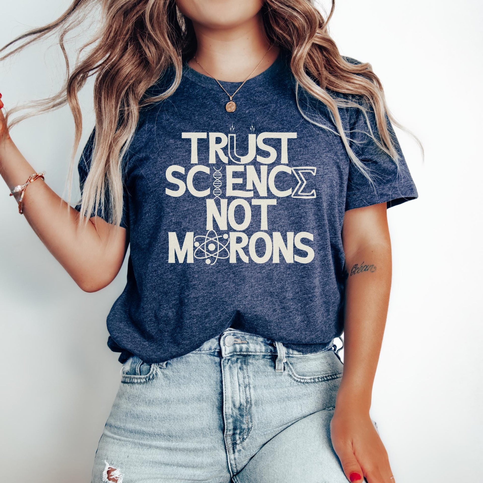 trust science not morons tee, stand up for science, vaccines cause adults, healthcare is a human right, steminist sweatshirt, women in stem