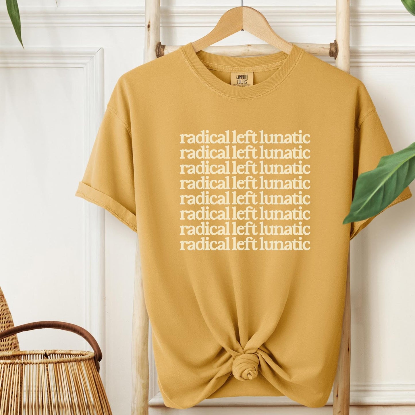 radical left lunatic unisex comfort colors tshirt, radical empathy is the future, make empathy great again, bleeding heart liberal shirt