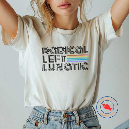 radical left lunatic womens boxy tshirt, radical empathy is the future, make empathy great again, bleeding heart liberal shirt, anti trump