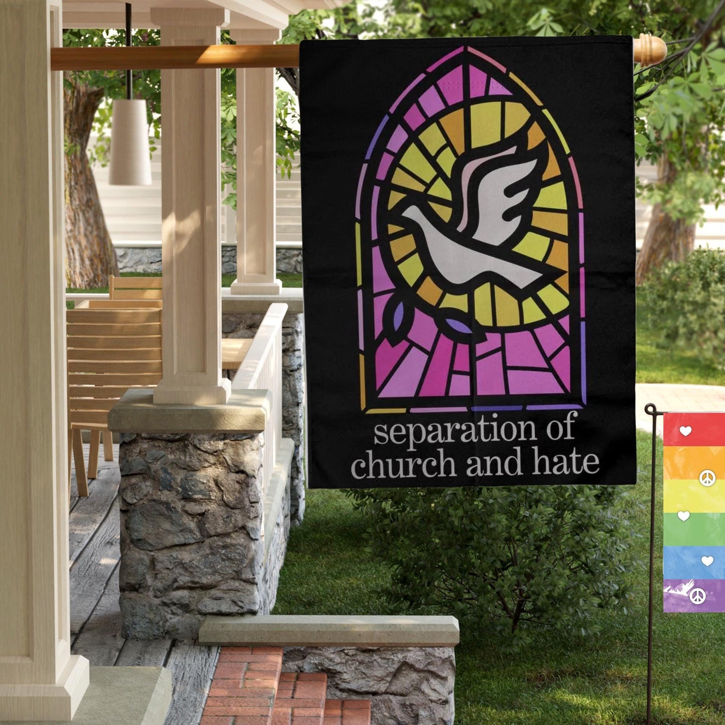 Progressive Christian Flag: Separation of Church and State