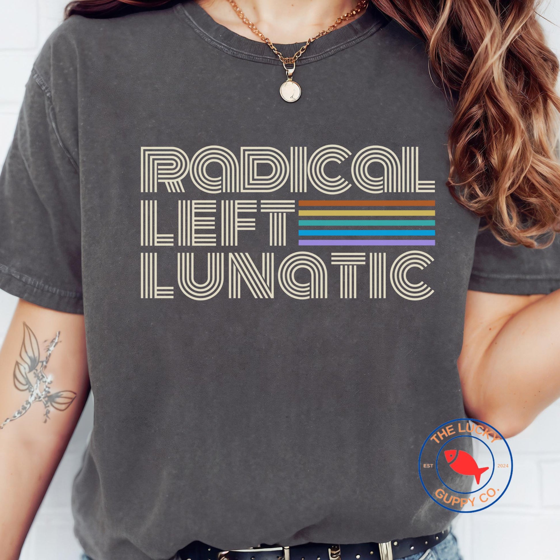 radical left lunatic unisex comfort colors tshirt, radical empathy is the future, make empathy great again, bleeding heart liberal shirt