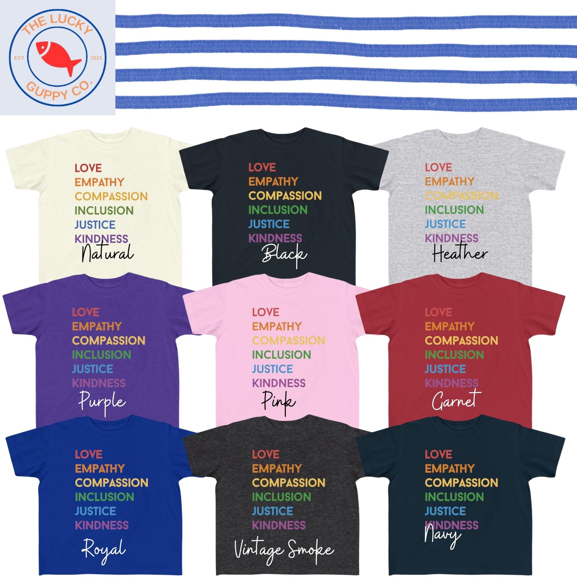 love empathy compassion inclusion justice kindness rainbow youth shirt, raised to love you, love is love is love, care about other people