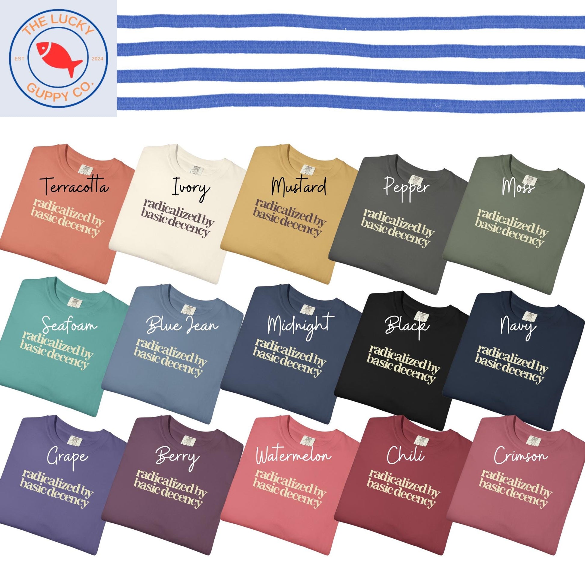 Radicalized by Basic Decency Minimalist TShirt, Make Empathy Great Again, Caring About other People is not Political, Be a Kind Human Shirt