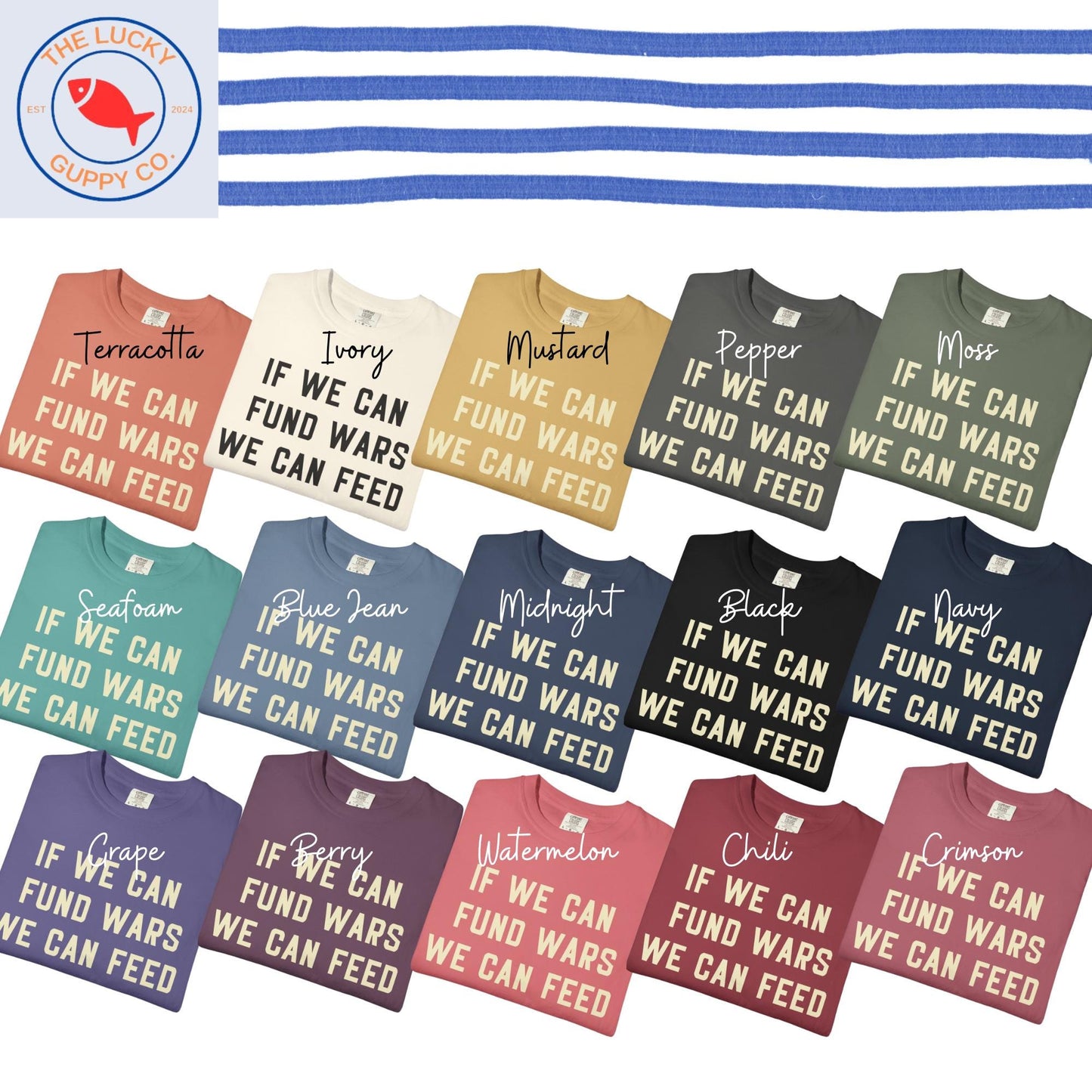 If We Can Fund Wars We Can Feed The Poor Unisex Minimalist TShirt, You Can't Bomb Your Way to Peace, Peace Is Patriotic, War Protest Shirt