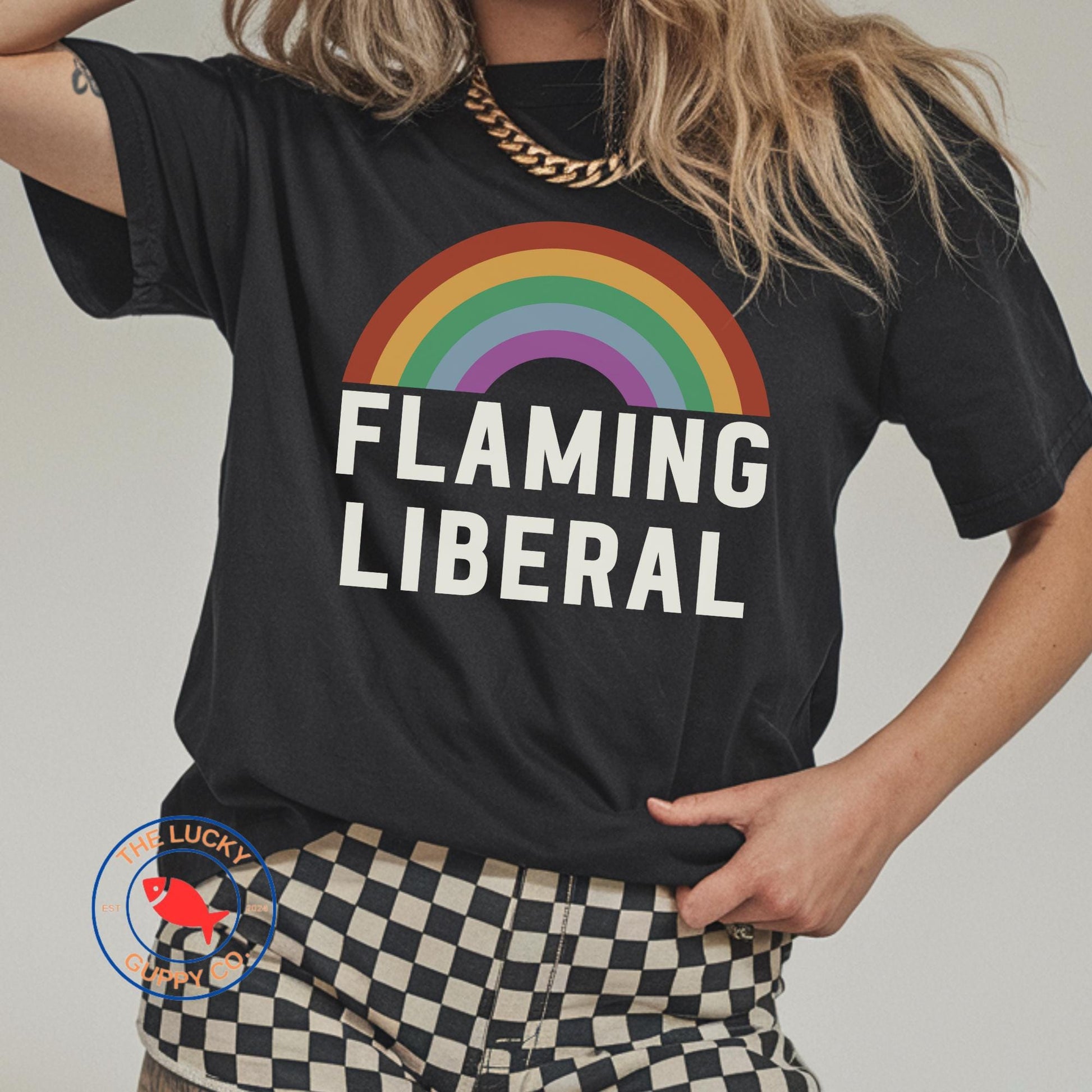 flaming liberal af shirt rainbow unisex, radical feminst shirt, be glad we want equality and not revenge crewneck, gay the pray away shirt