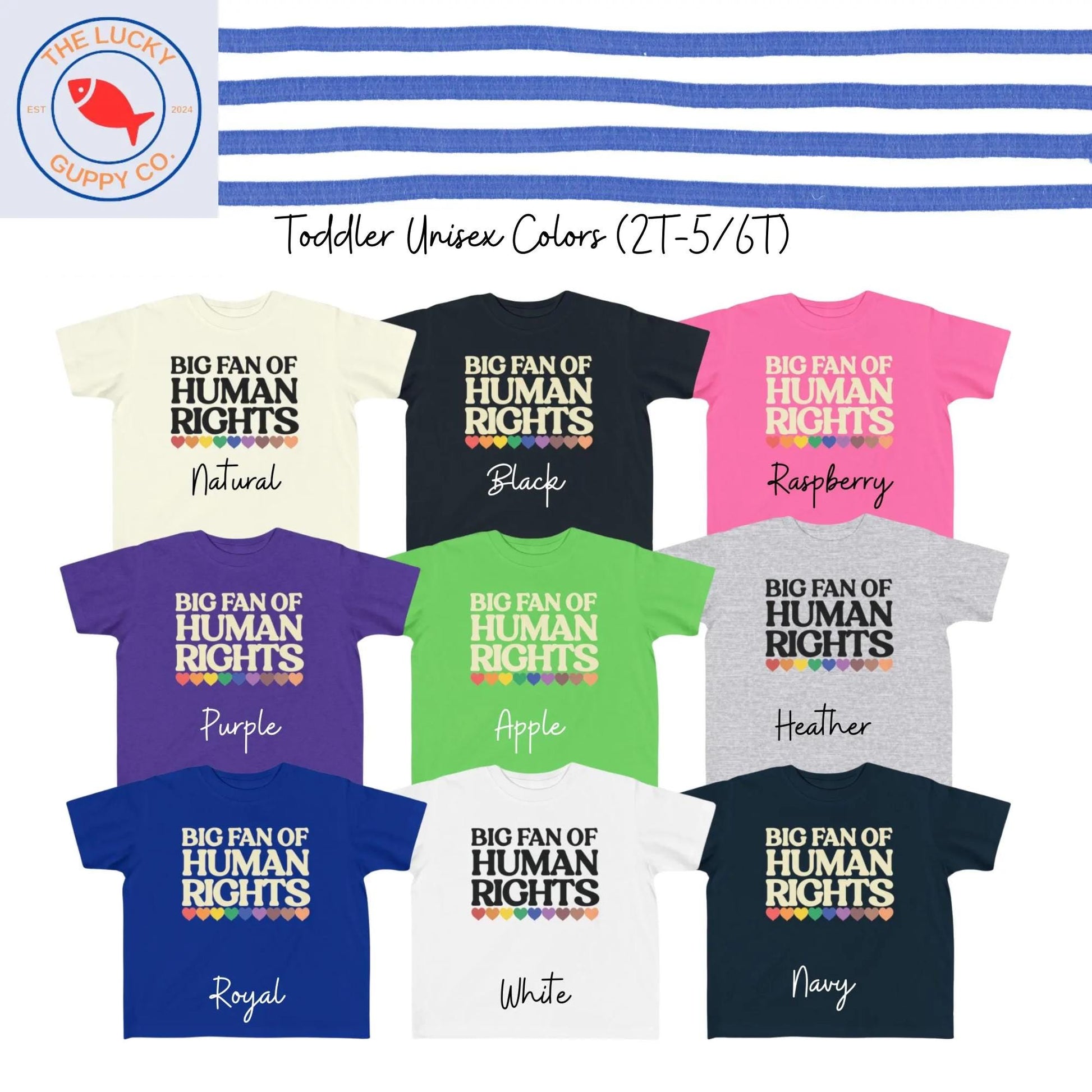 Big Fan of Human Rights Toddler TShirt, Raise Them Kind, Create a Kinder World, Future Feminist Shirt, Future Democrat Vote, Liberal Kids