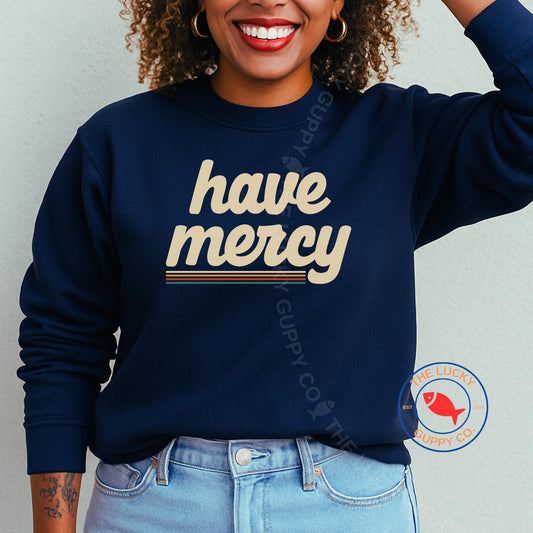 Have Mercy Progressive Christian Unisex Sweatshirt, Jesus was a Liberal Immigrant, Against Christian Nationalism Shirt, Read the Red Words