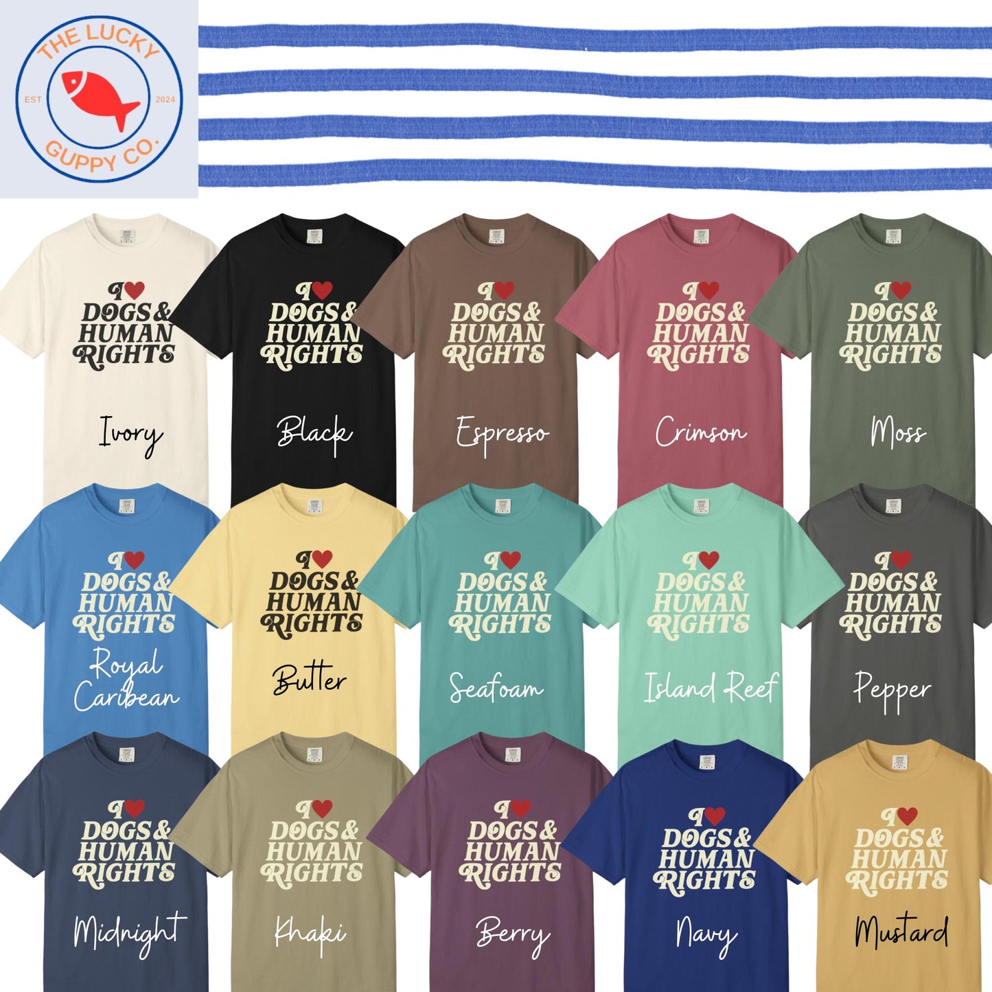 I Love Dogs and Human Rights Unisex Sweatshirt, Big Fan of Human Rights, Deport the Racists, Social Justice Shirt, Anti Trump AF T-Shirt