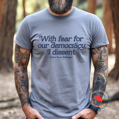 With Fear for Our Democracy I Dissent