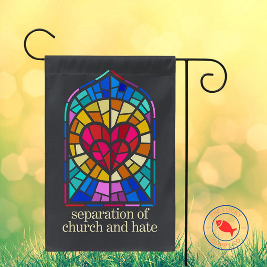 Separation of Church and Hate Heart Flag