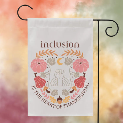 Inclusion Equality Thanksgiving house flag, defend equality, happy thanksgiving flag, thanksgiving flag pendent, spooky nights equal rights