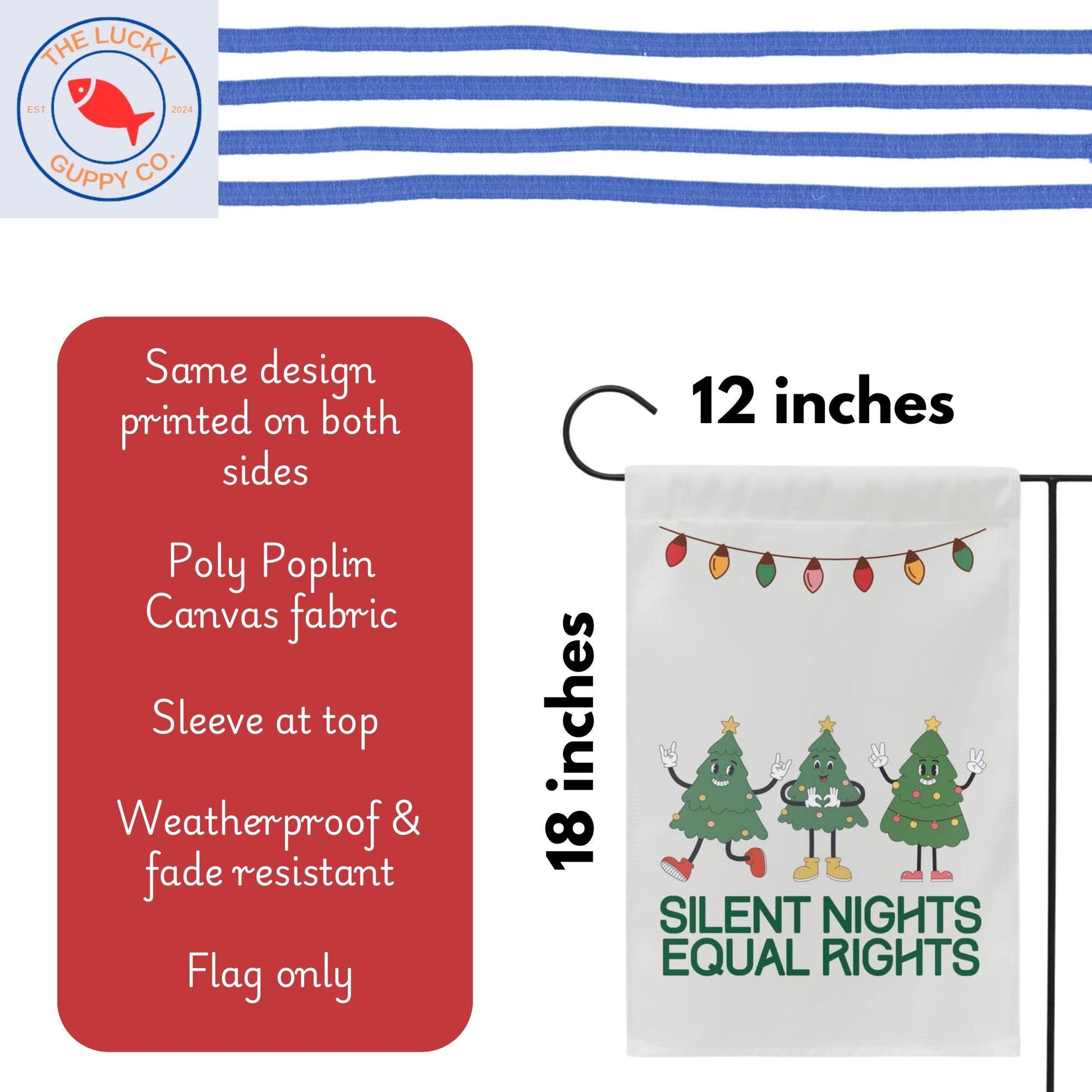 christmas lights and equal rights sign, reproductive rights banner, bans off our bodies, roe your vote, ban ignorance not books garden flag