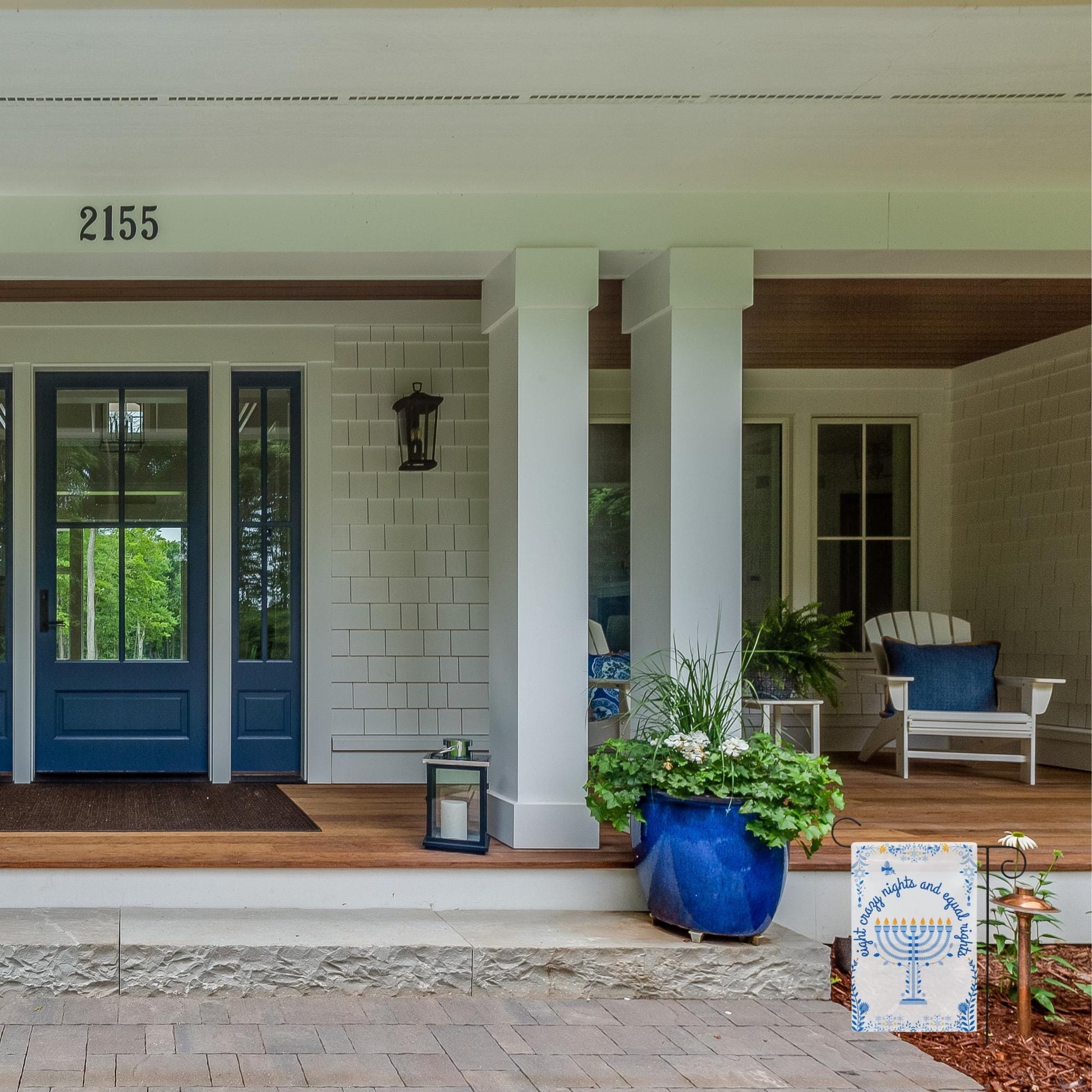 eight crazy nights equal rights garden flag, Hanukkah banner, floral flag Chanukah, defend equality banner sign, inclusion is elemental