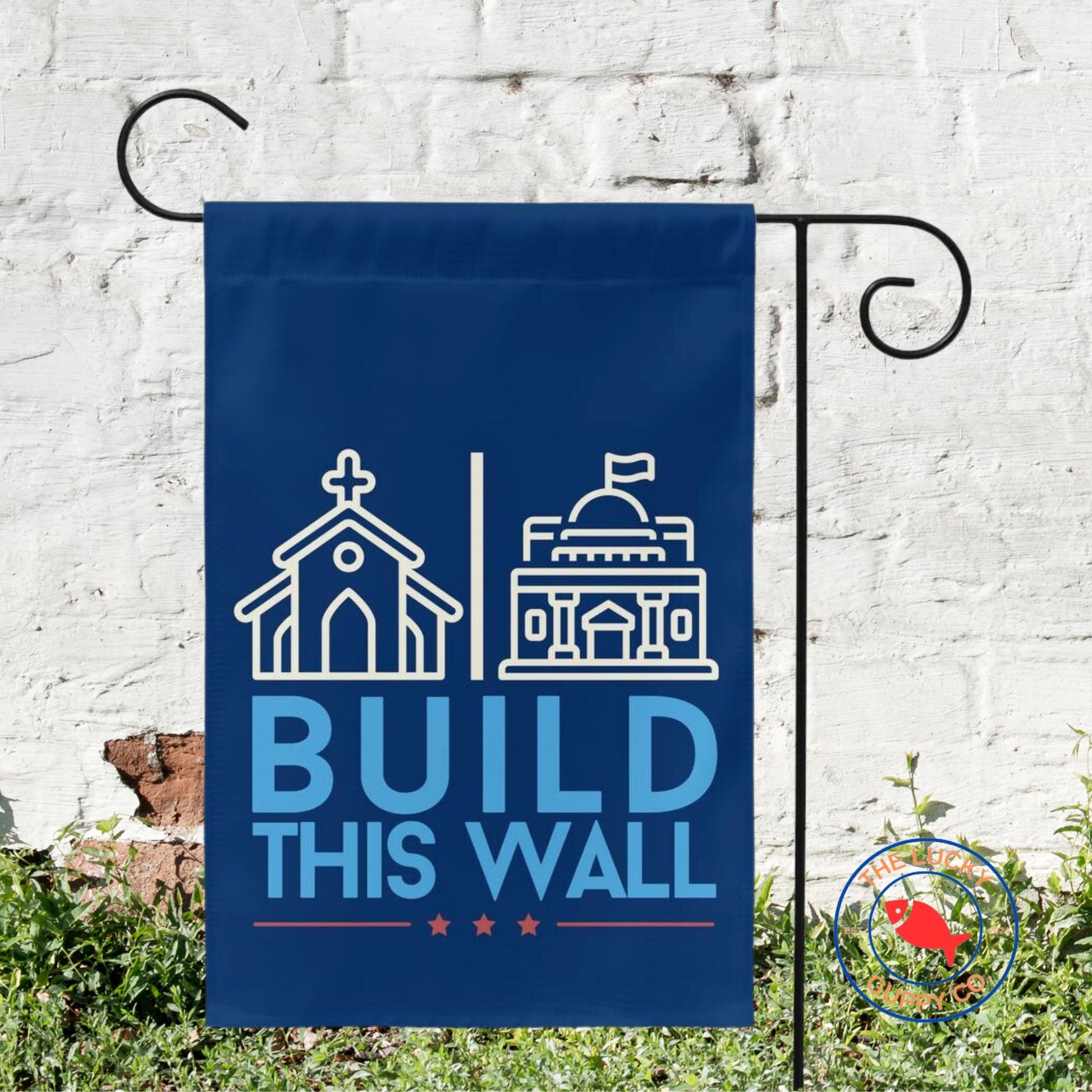 separation of church and state, church and state wall, build this wall decal, keep your laws off my body, pro roe yard sign,defend democracy