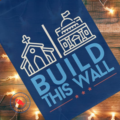 separation of church and state, church and state wall, build this wall decal, keep your laws off my body, pro roe yard sign,defend democracy