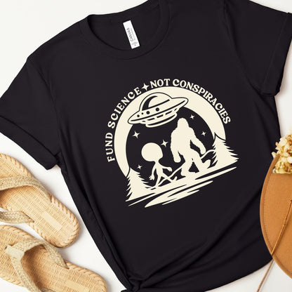 fund science not conspiracies tshirt, trust science not morons tshirt, support NIH, vaccines cause adults, healthcare is a human right