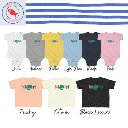 feminist baby onesie(R), pee on the patriarchy, ruth sent me, tiny feminist tshirt, first edition baby bodysuit, who runs the world tee