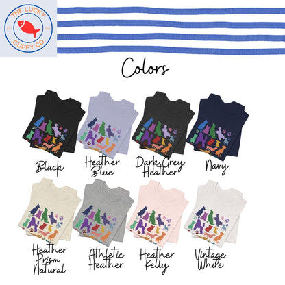 its okay to be different rainbow dog unisex shirt, celebrate diversity, celebrate minds of all kinds, sped teacher, everyone is welcome here