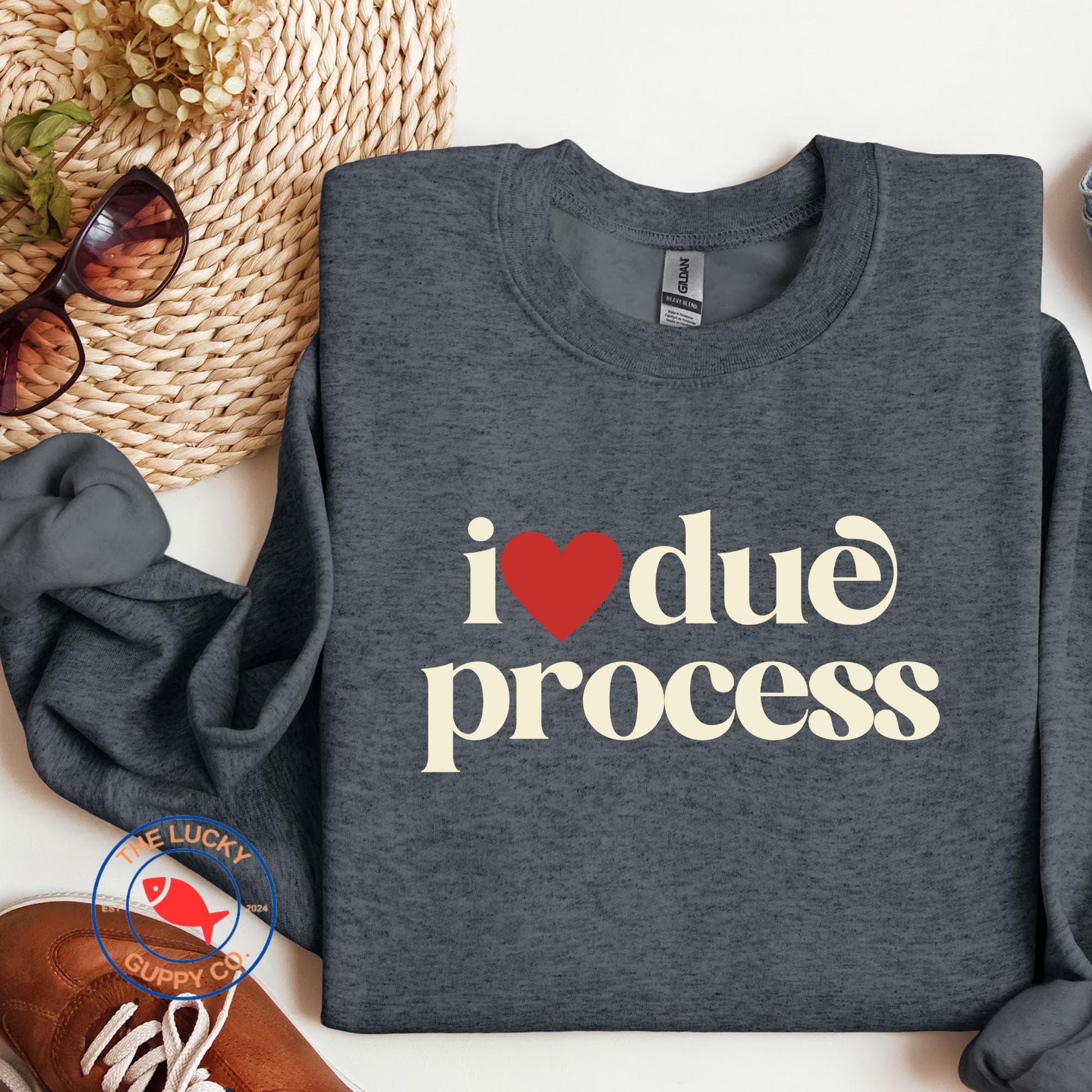 I Love Due Process Sweatshirt