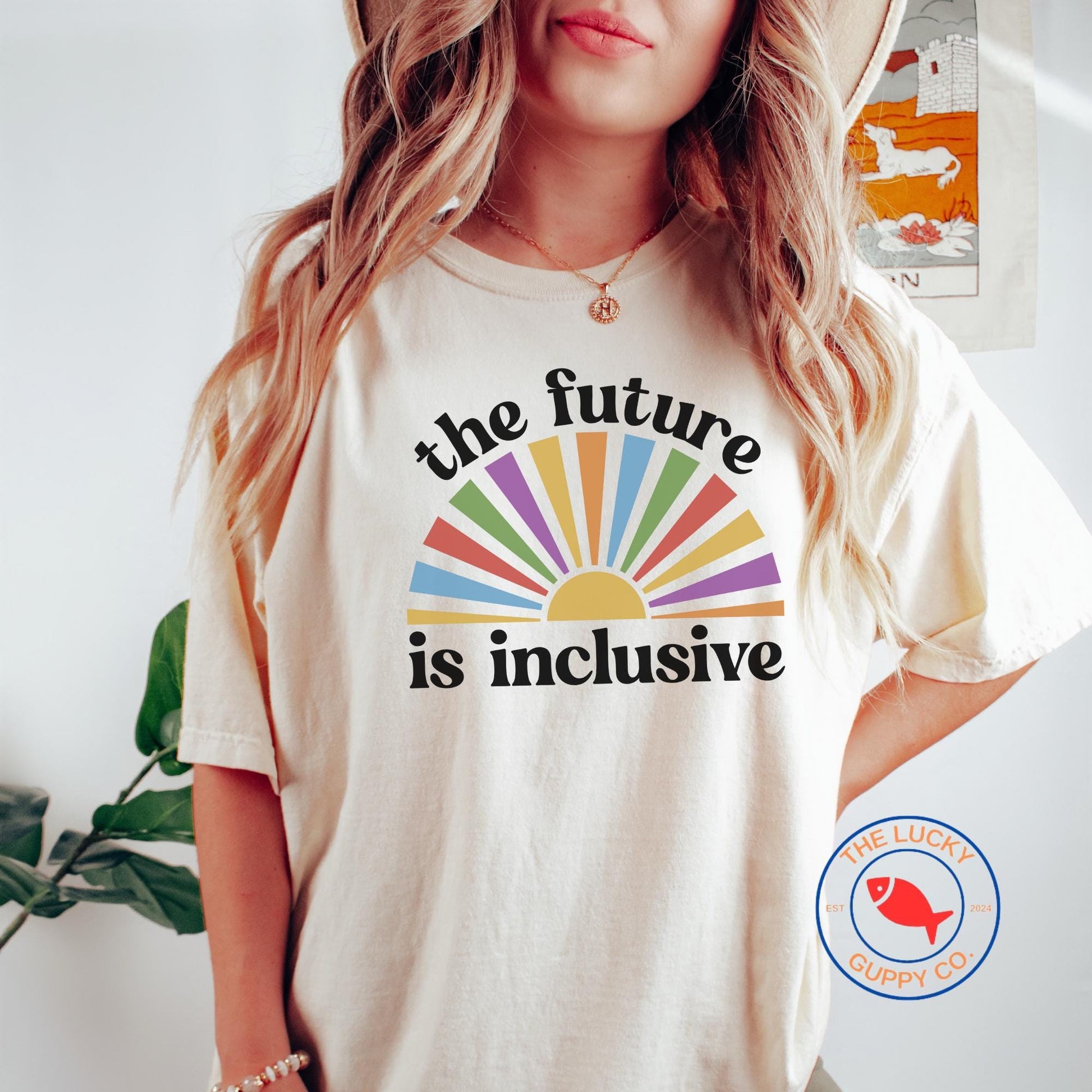 the future is inclusive unisex tshirt, radical empathy is the future, defend equality shirt, we rise by lifting others, diversity equity