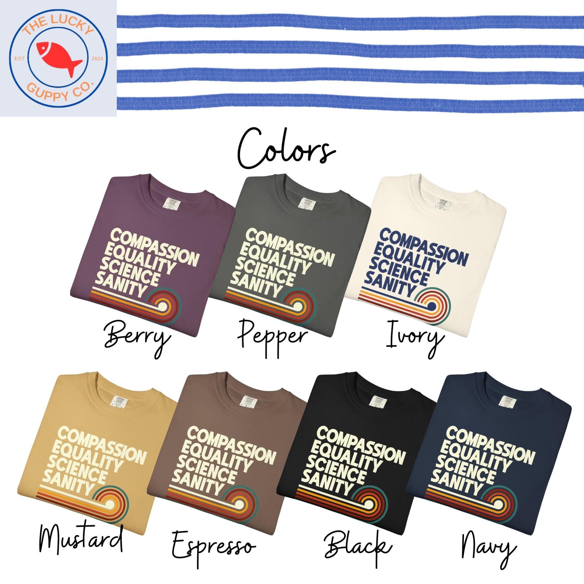 compassion equality science sanity unisex tshirt, in science we trust, steminist shirt, science its like magic but real, radical kindness