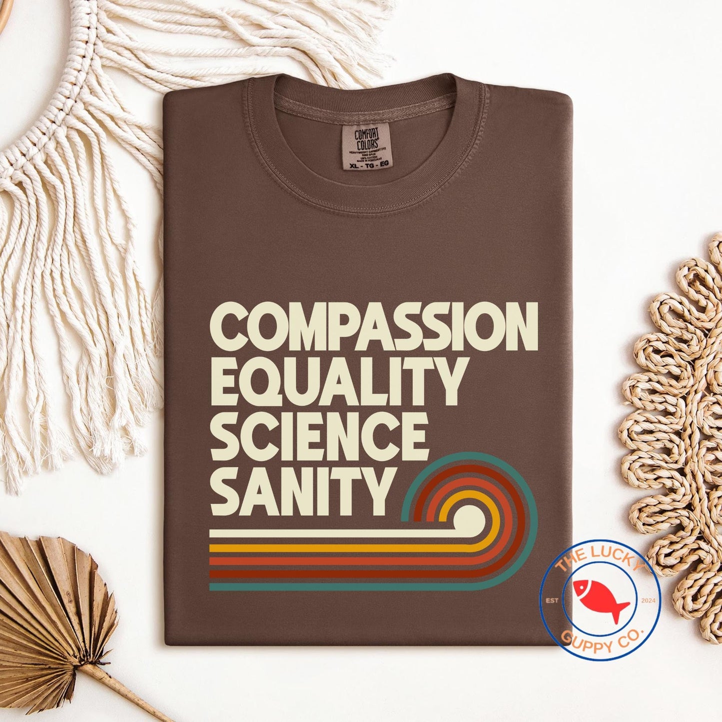 compassion equality science sanity unisex tshirt, in science we trust, steminist shirt, science its like magic but real, radical kindness