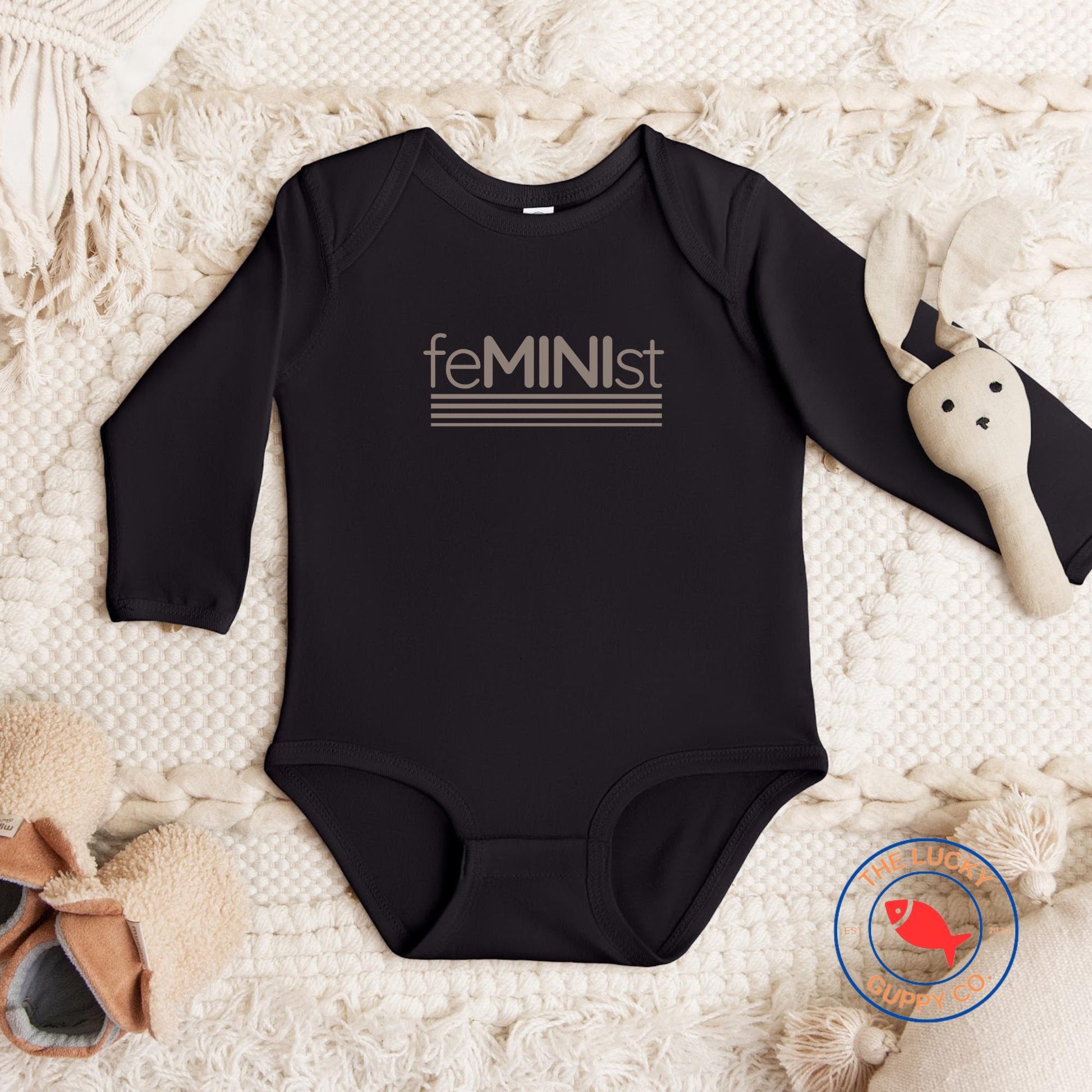 mini feminist youth tshirt, feral and headstrong generation, future voter onesie, liberal youth shirt, pee on the patriarchy infant bodysuit