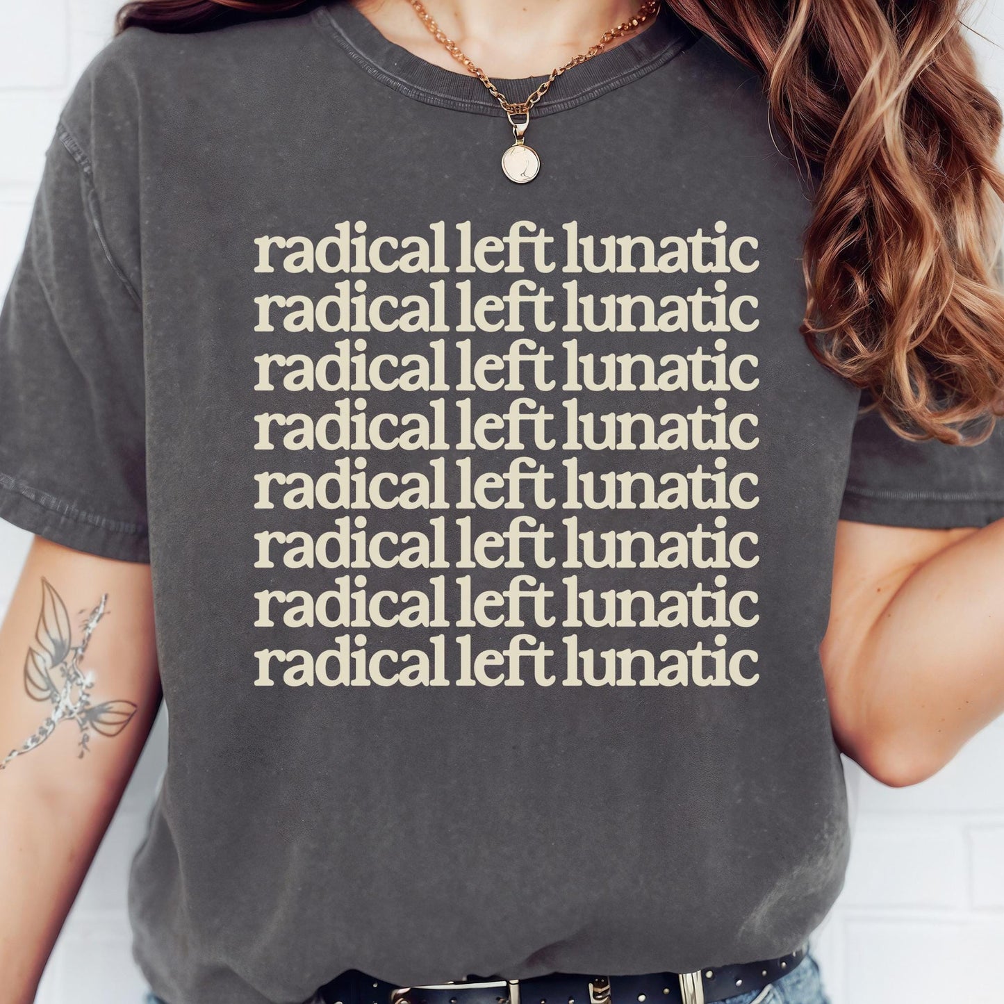radical left lunatic unisex comfort colors tshirt, radical empathy is the future, make empathy great again, bleeding heart liberal shirt