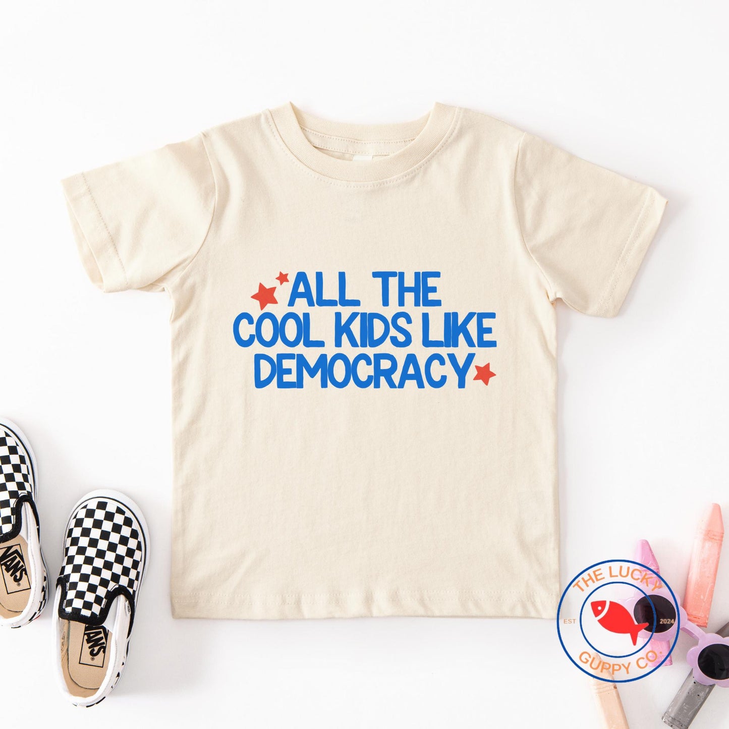 all the cool kids like democracy youth tshirt, future voter, future madam president shirt, raise them liberal, mini feminist toddler shirt