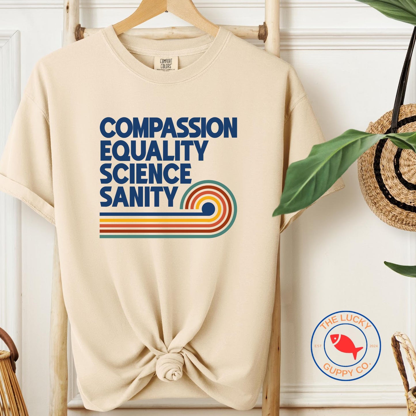 compassion equality science sanity unisex tshirt, in science we trust, steminist shirt, science its like magic but real, radical kindness