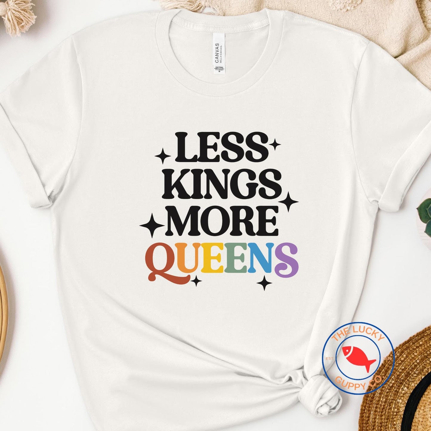Less Kings More Queens Unisex TShirt, No Kings in America, No Kings Since 1776, Freedom Democracy Truth Shirt, Protect The Dolls Shirt, FDT