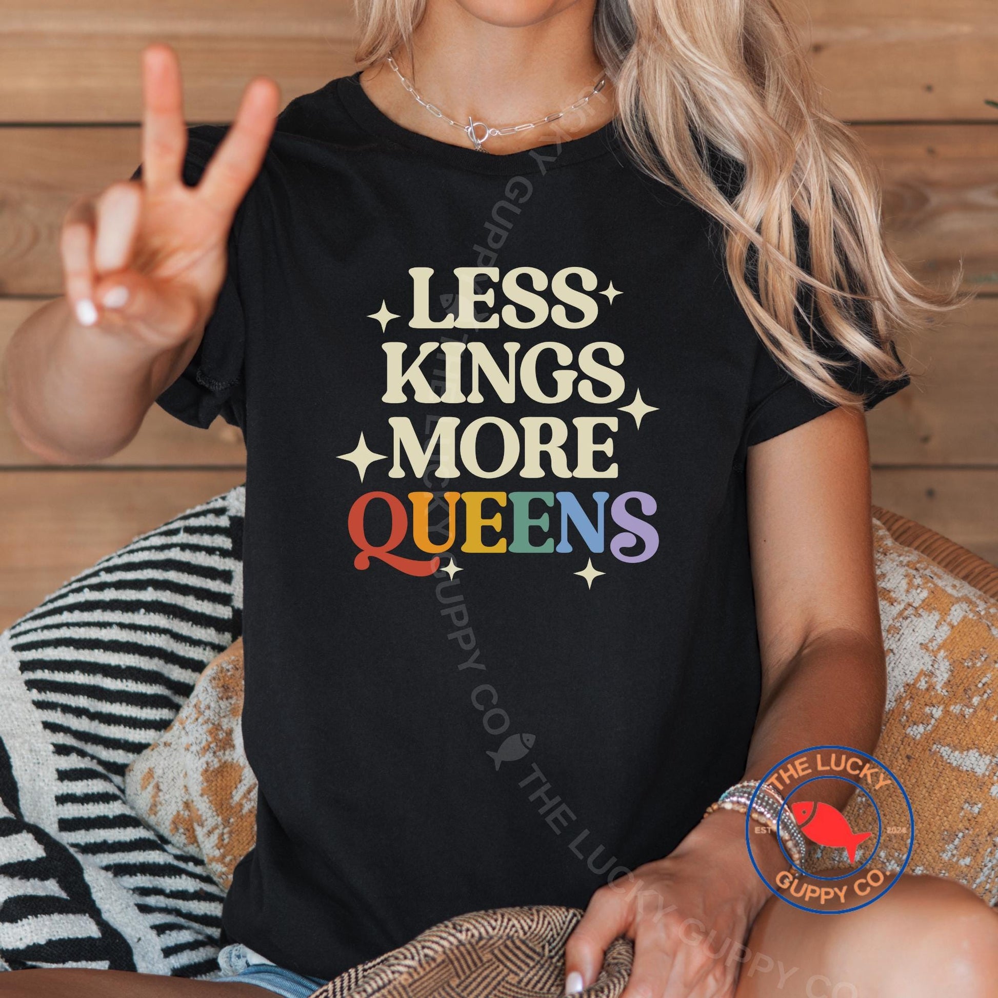 Less Kings More Queens Unisex TShirt, No Kings in America, No Kings Since 1776, Freedom Democracy Truth Shirt, Protect The Dolls Shirt, FDT