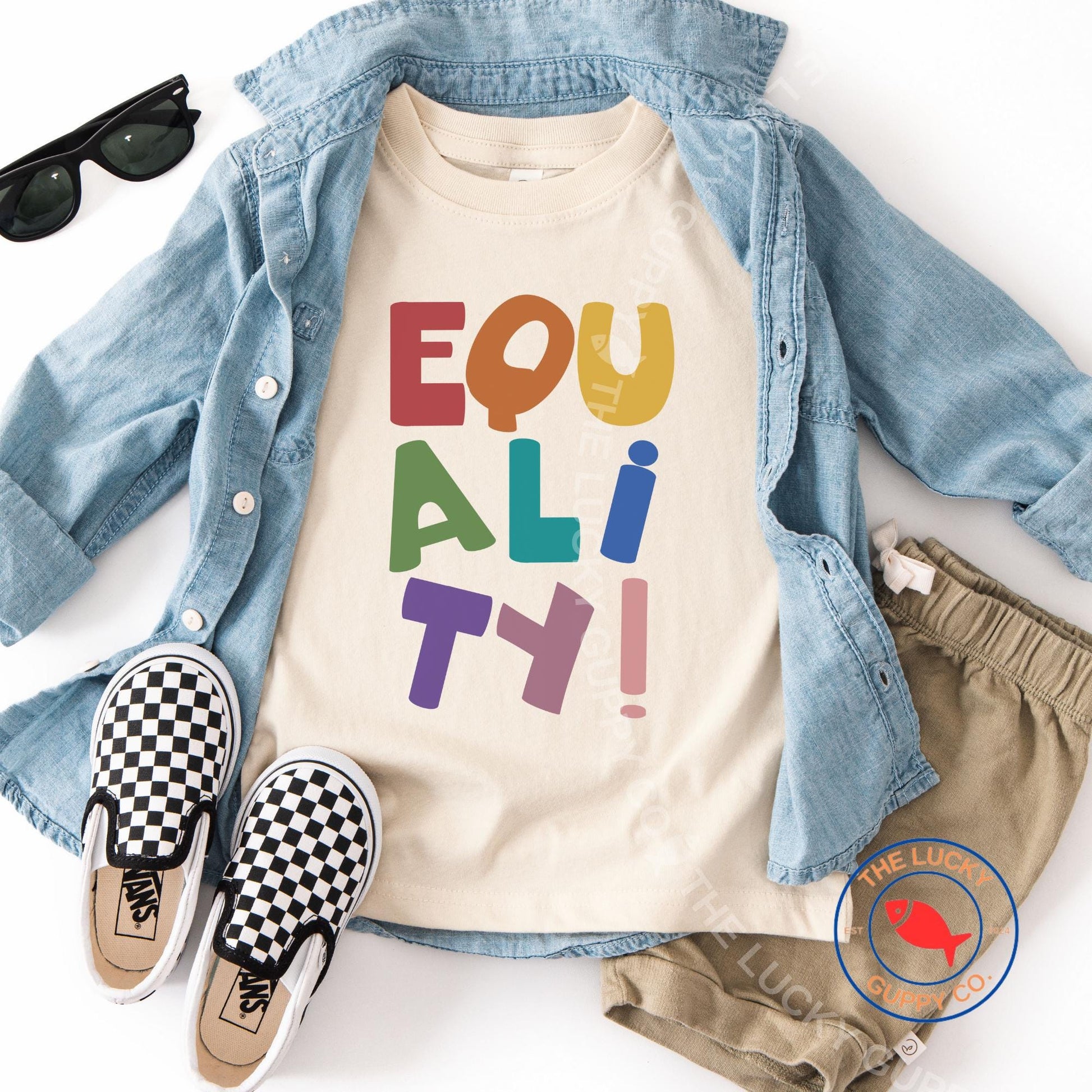 Equality Block Rainbow Youth T-Shirt, Defend Equality Shirt, Liberal Youth Clothes, Future Mrs President, Raised to Love You, Love is Love