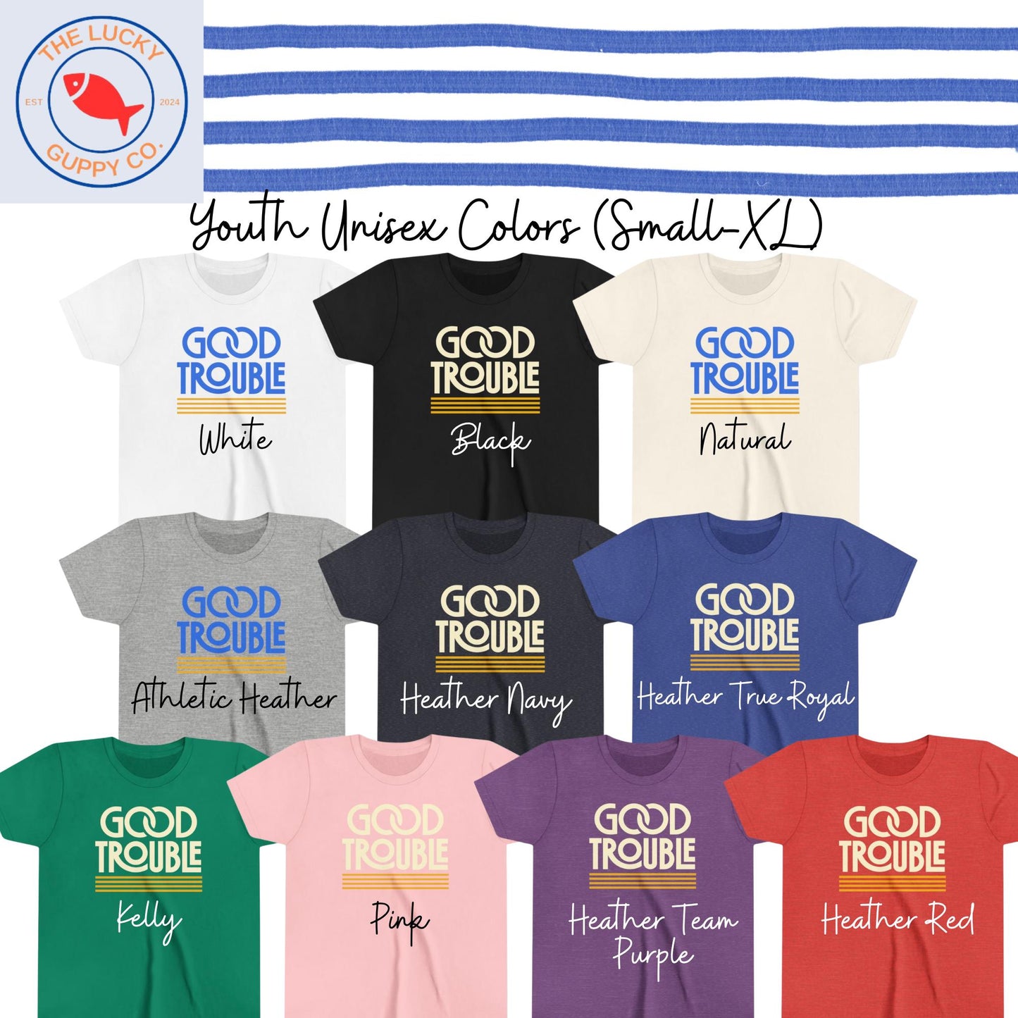 Good Trouble Retro Liberal Toddler TShirt, Protest is Patriotic, Mini Feminist Shirt, Future Democratic Voter, Fragile like a Bomb Youth Tee