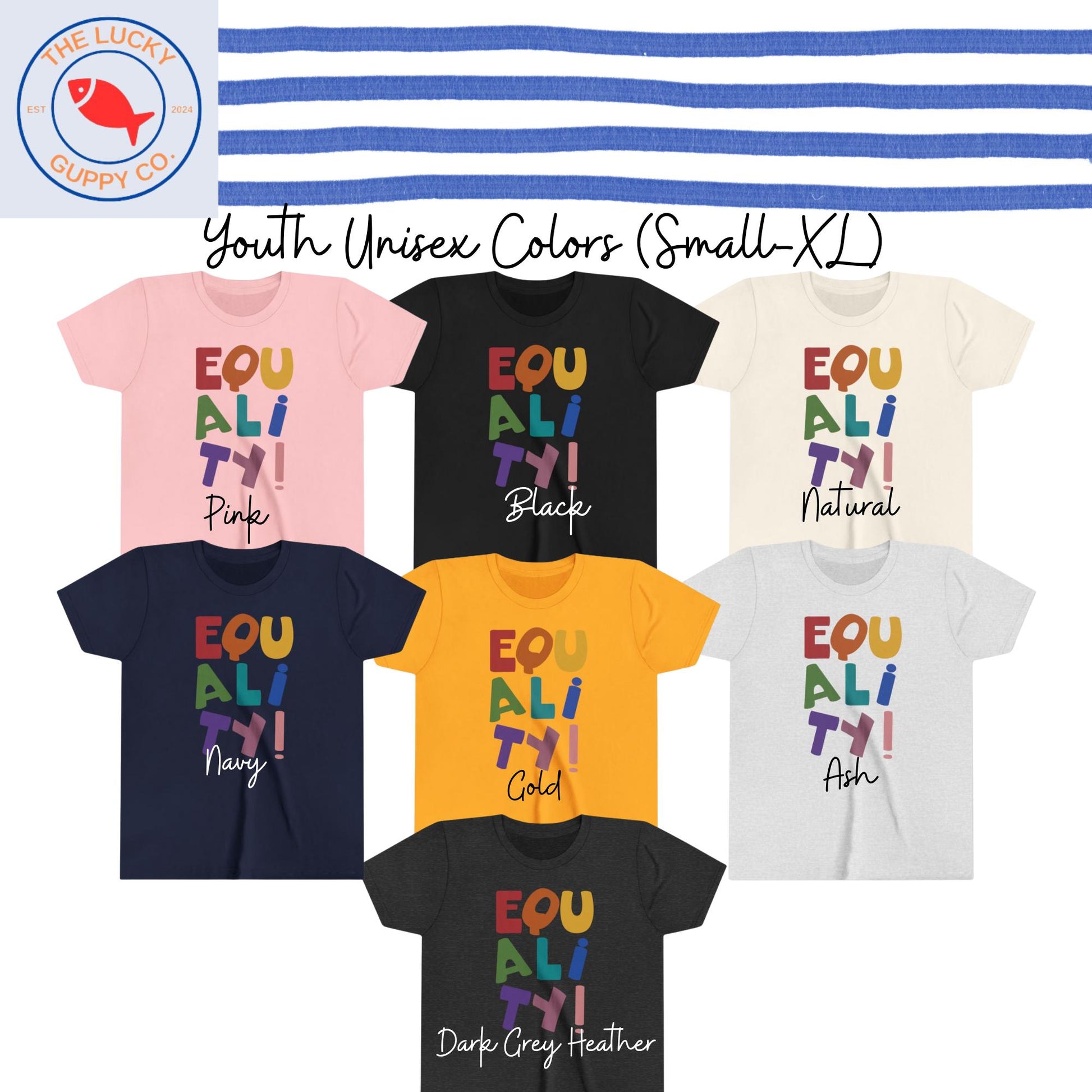 Equality Block Rainbow Youth T-Shirt, Defend Equality Shirt, Liberal Youth Clothes, Future Mrs President, Raised to Love You, Love is Love
