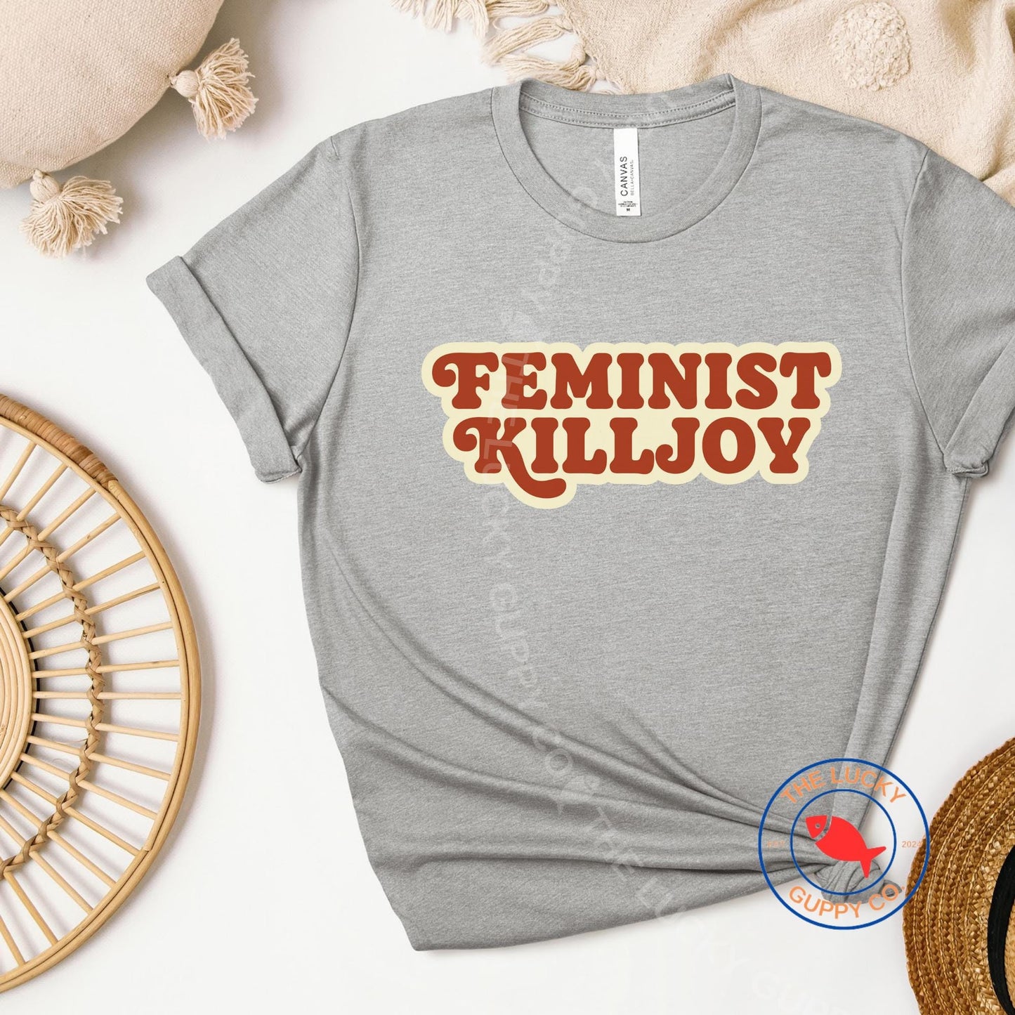 Feminist Killjoy Retro Unisex TShirt, Nolite de Bastardes, Pro Choice Pro Women Pro Science, Women Don't Owe You Shit, Girls Will be Girls