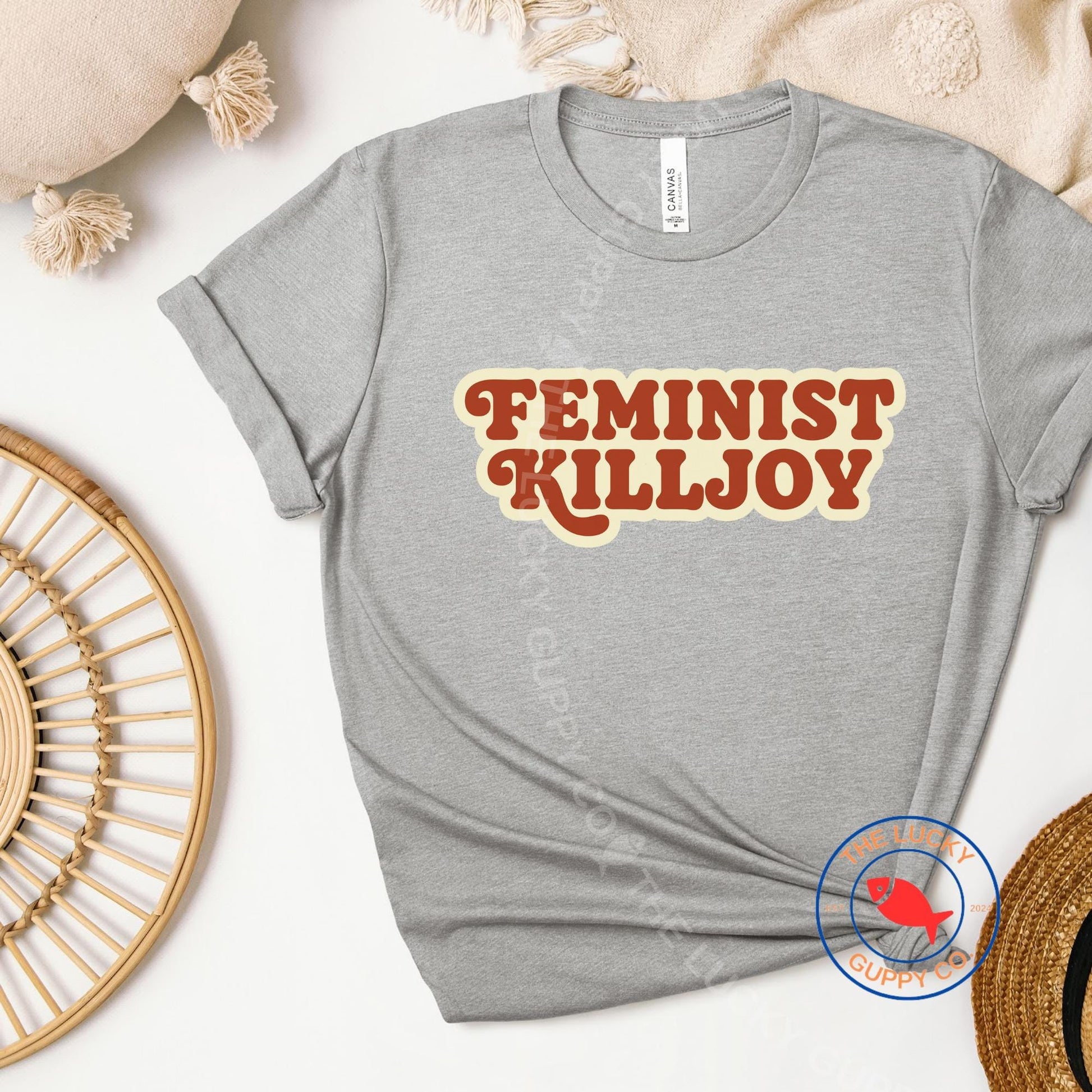 Feminist Killjoy Retro Unisex TShirt, Nolite de Bastardes, Pro Choice Pro Women Pro Science, Women Don't Owe You Shit, Girls Will be Girls