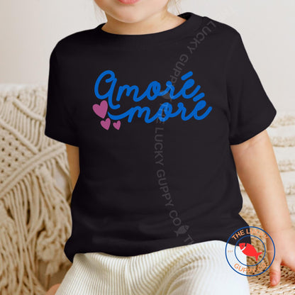 Amore More Youth TShirt, Raise Kind Humans, Raising the Feral and Headstrong Generation, Future Radical Liberal, Future Feminist Kids Shirt