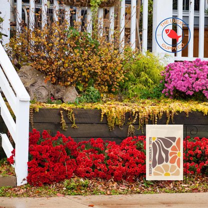 Freedom Democracy Truth Subtle FDT Fall Liberal Boho Flag, Pumpkin Spice and Equal Rights, Smash the Patriarchy, They Didn't Burn Witches