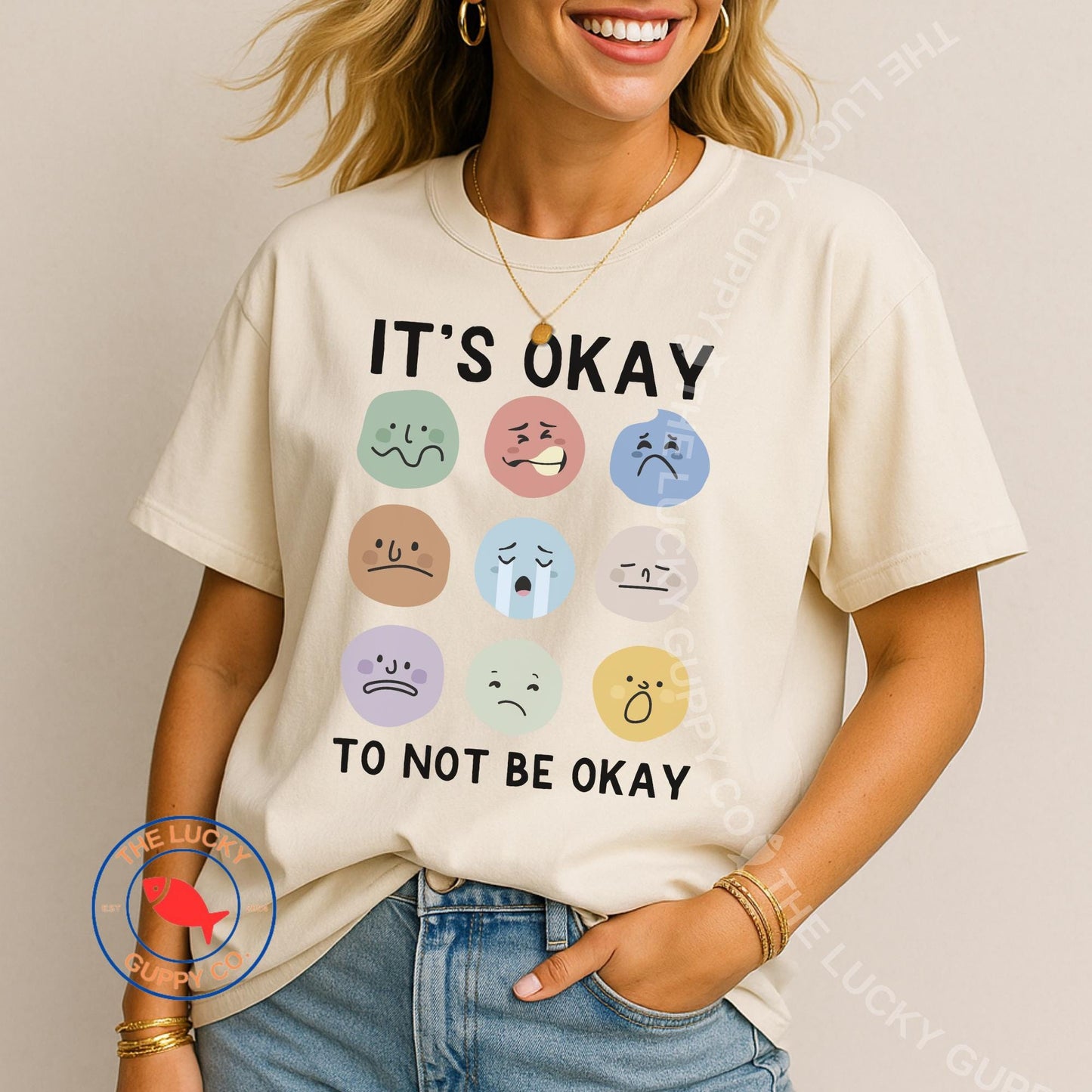 It's Okay to Not be Okay Unisex TShirt, It's Okay to Feel All the Feels, School Counselor TShirt, Back to School Teacher Tee, Welcome Kids