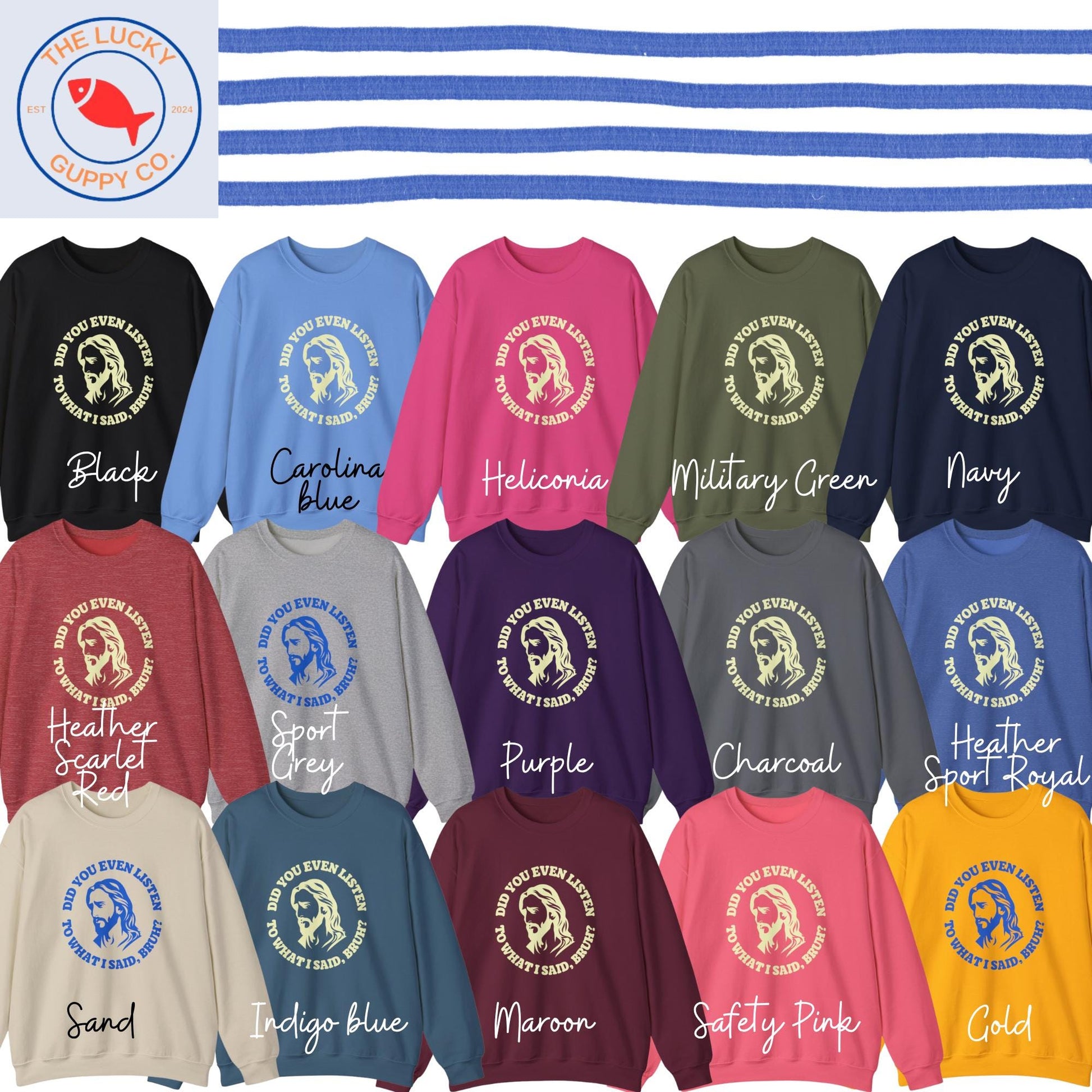 Did You Even Listen to What I Said Bruh Unisex Sweatshirt, Jesus Was an Undocumented Immigrant, No Human is Illegal, Read the Red Words Tee