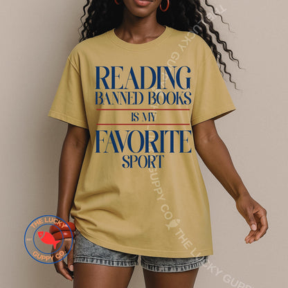 Banned Books T-Shirt: Feminist Public Library Tee