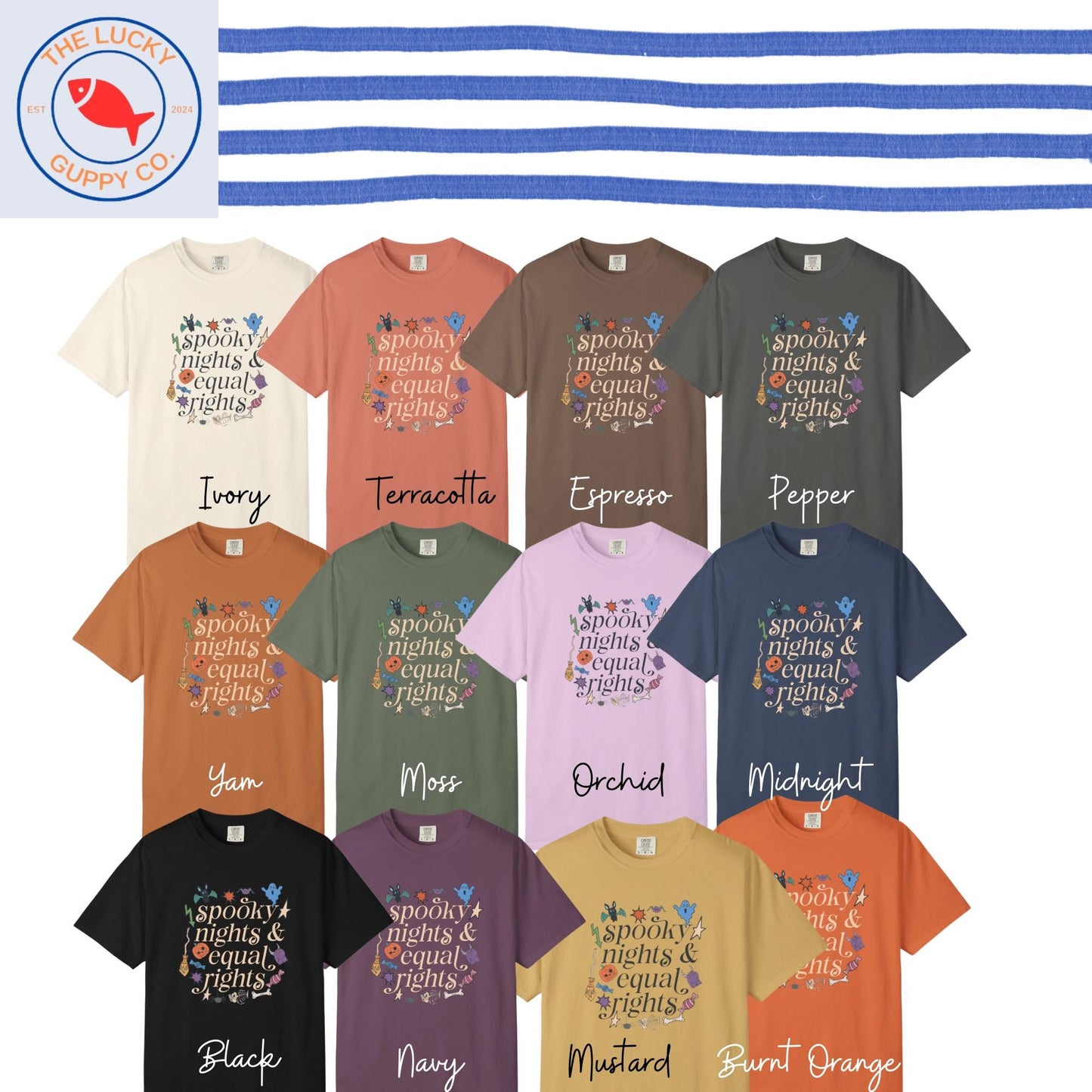 Spooky Nights and Equal Rights Unisex TShirt, My Favorite Season is the Fall of the Patriarchy, Fall Y'all Liberal Shirt, Fascism is Scary