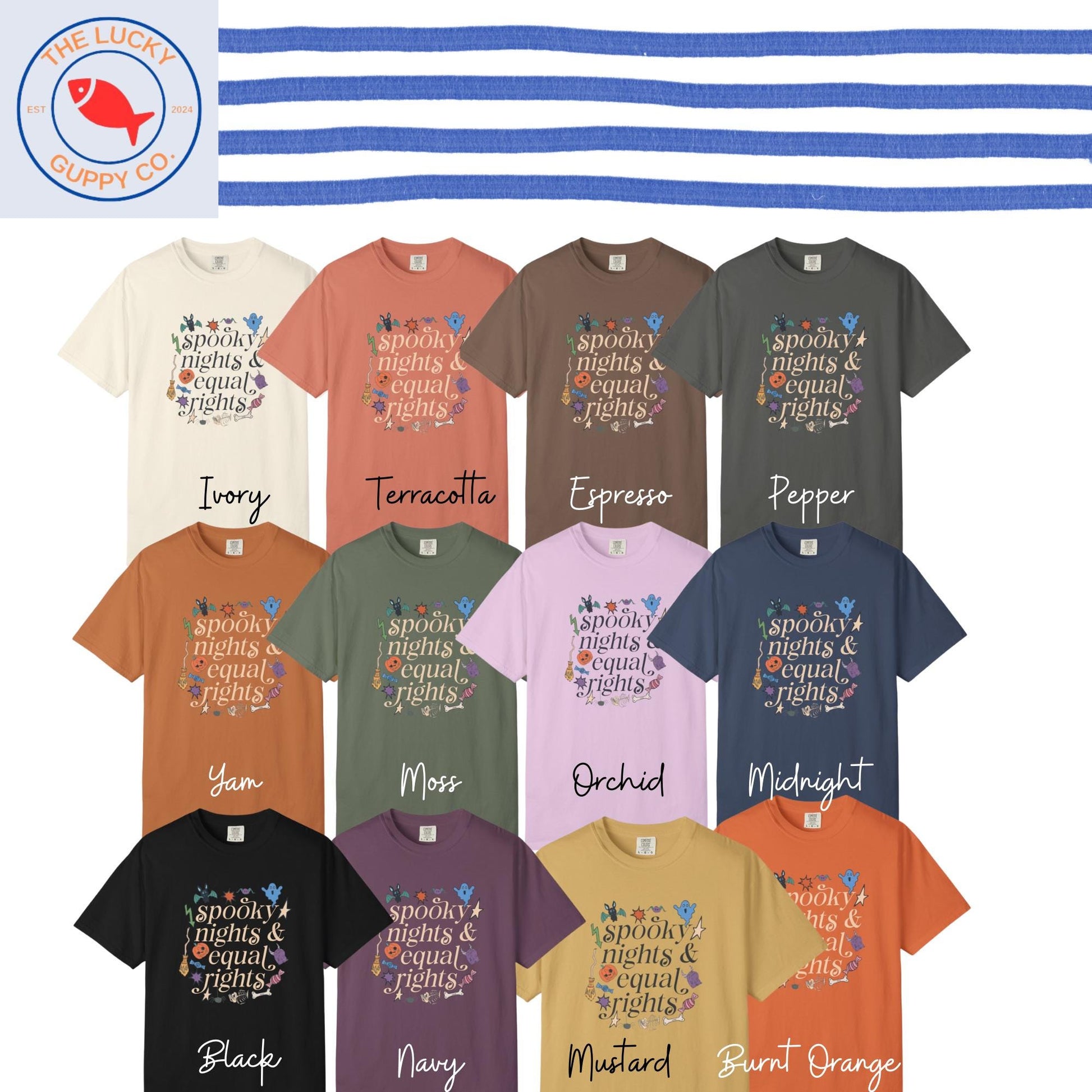 Spooky Nights and Equal Rights Unisex TShirt, My Favorite Season is the Fall of the Patriarchy, Fall Y'all Liberal Shirt, Fascism is Scary