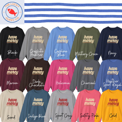 Have Mercy Progressive Christian Unisex Sweatshirt, Jesus was a Liberal Immigrant, Against Christian Nationalism Shirt, Read the Red Words