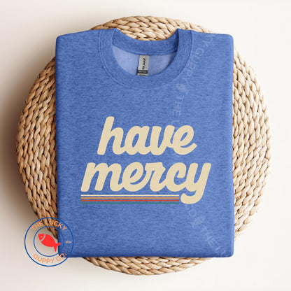 Have Mercy Progressive Christian Unisex Sweatshirt, Jesus was a Liberal Immigrant, Against Christian Nationalism Shirt, Read the Red Words