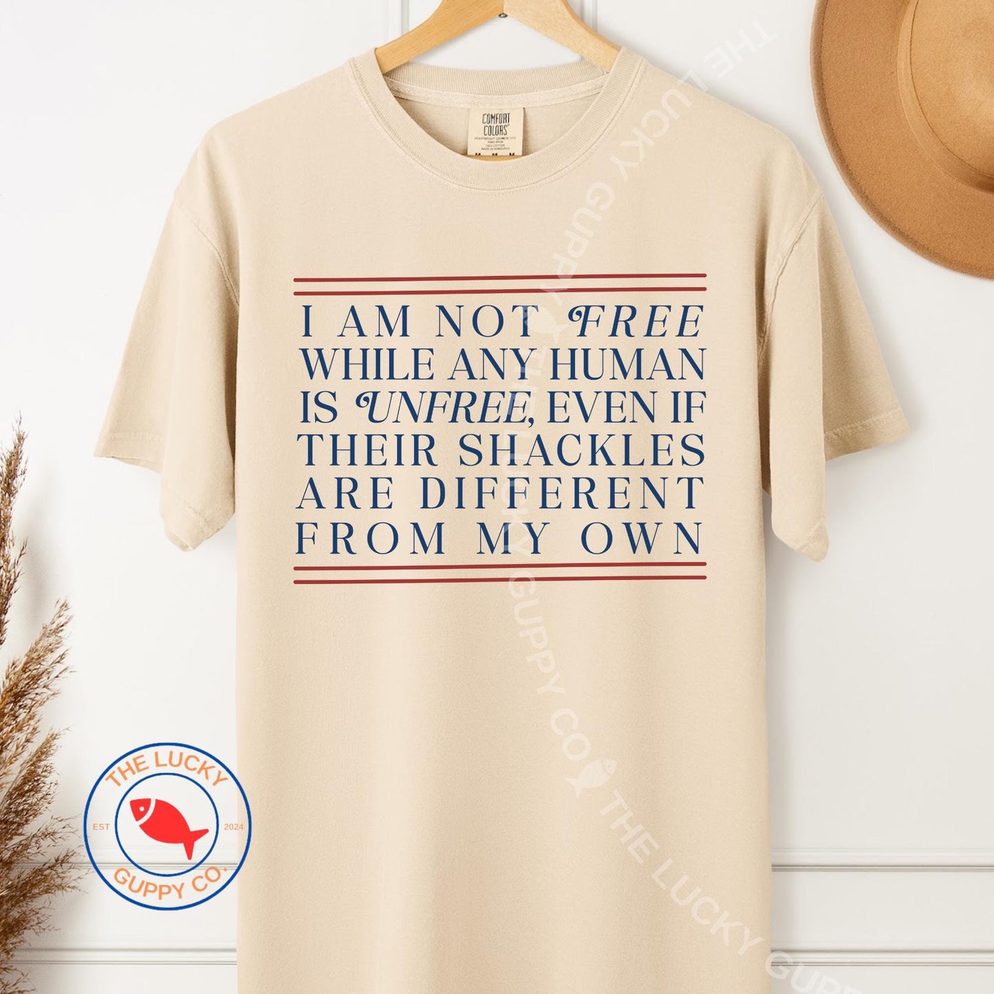 I Am Not Free Until Every Human is Unfree Social Justice T-Shirt, Equality Hurts No One, Freedom of Speech, Pro DEI Shirt, Defend Equality