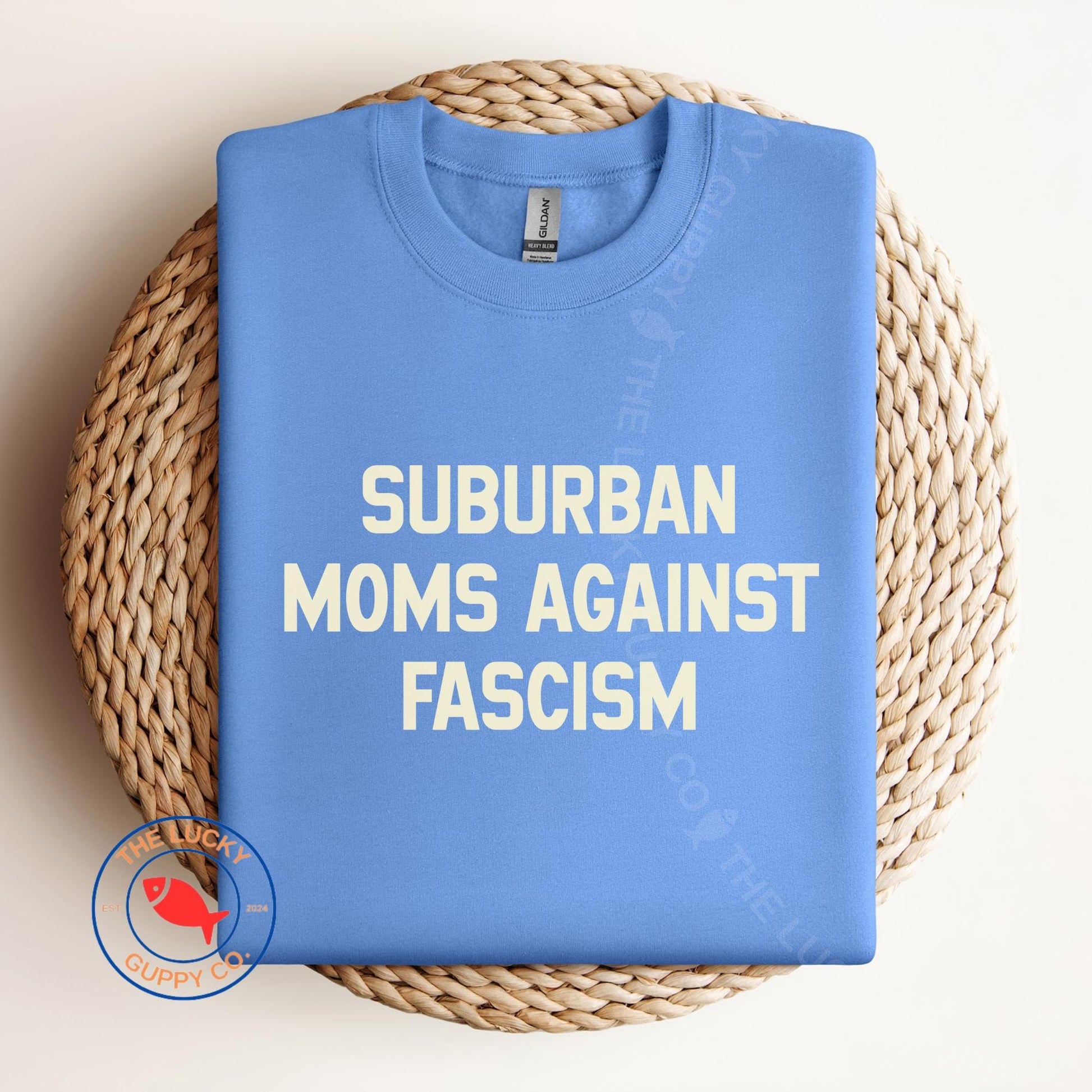Suburban Moms Against Fascism Unisex Sweatshirt, Raising the Feral and Headstrong, Raise Kind Humans, Feminist Mother Shirt, Pro Choice Tee