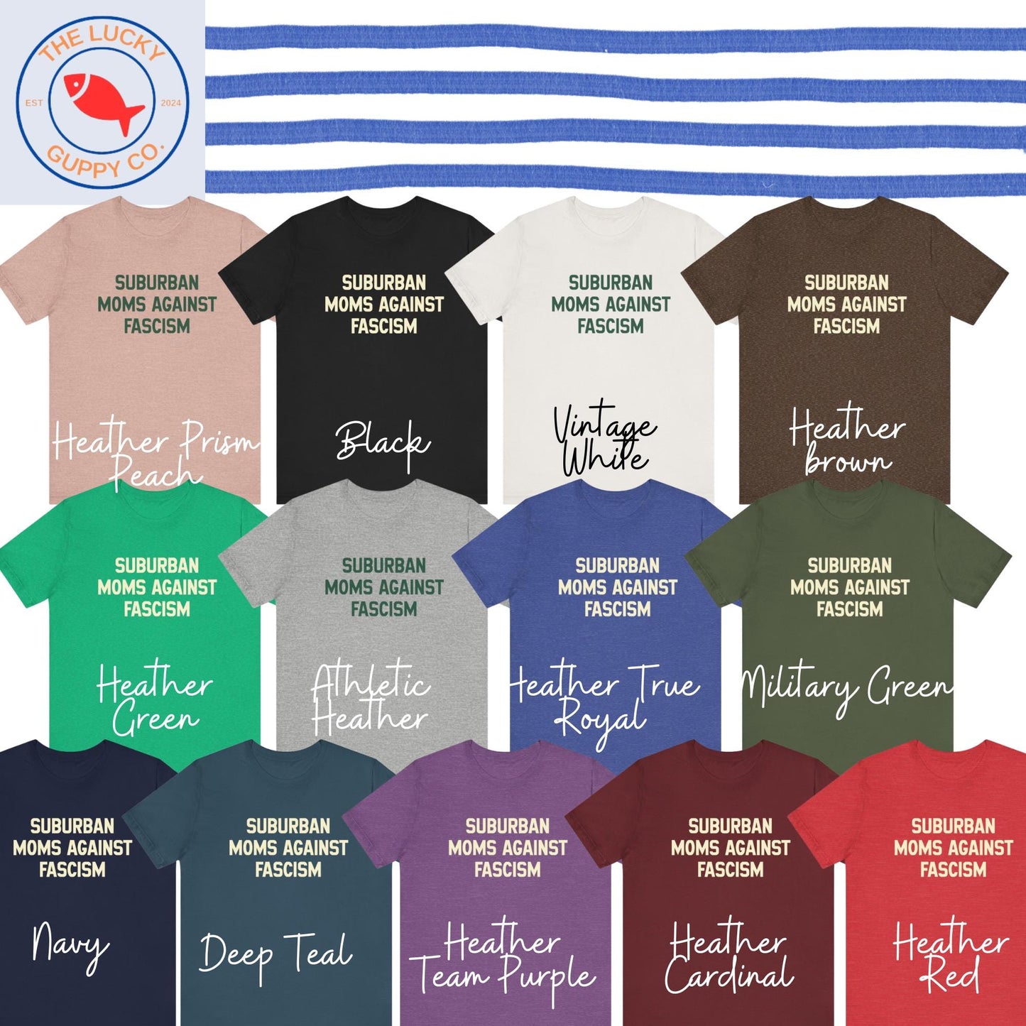 Suburban Moms Against Fascism Unisex Shirt, Unpaid Protesters I Hate You For Free, Moms Demand Action, Subtle Fuck the Patriarchy, Anti Maga